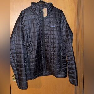 Patagonia Men's Black Quilted Jacket